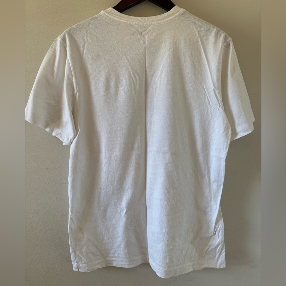 Jordan White and Blue Short Sleeve Tee